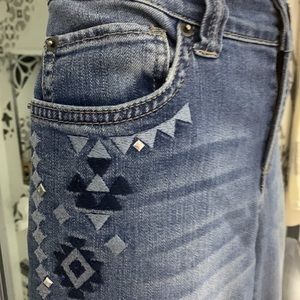 Vintage INC Denim Embroidered Jeans